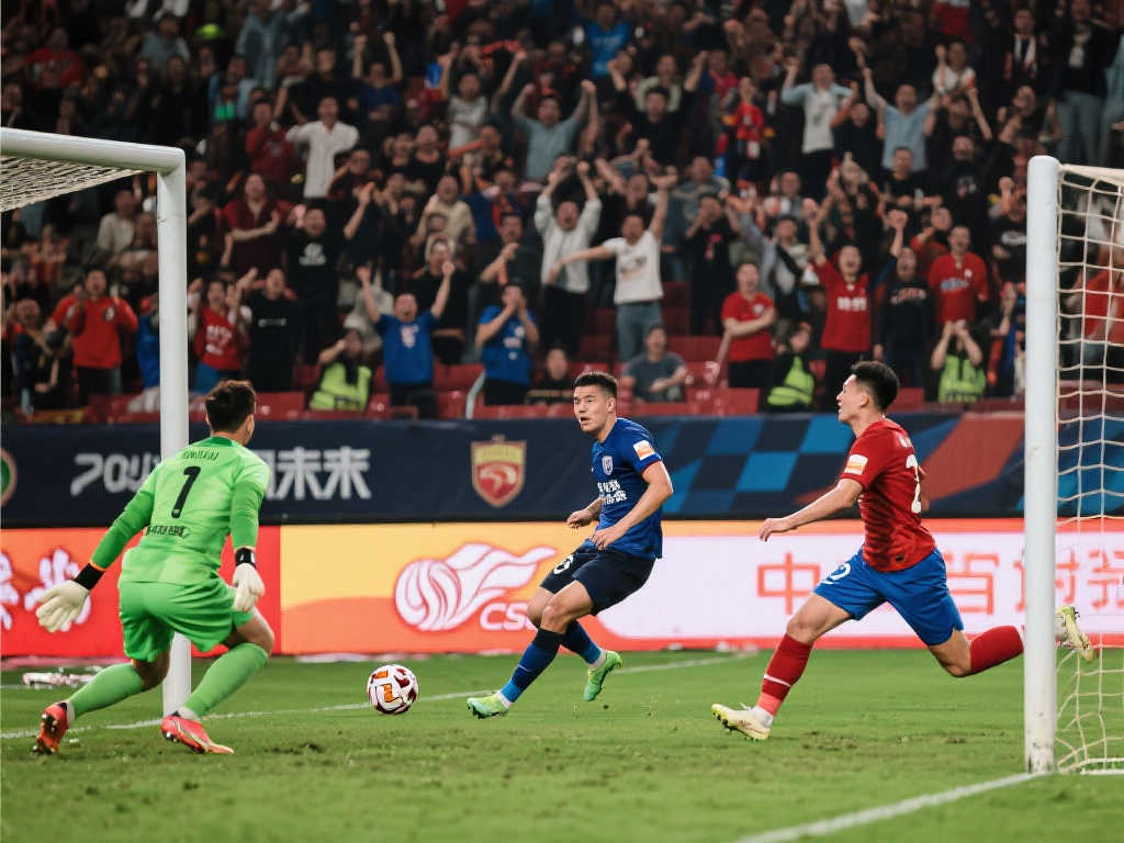 中超焦点战上演绝杀剧情，观众热情高涨